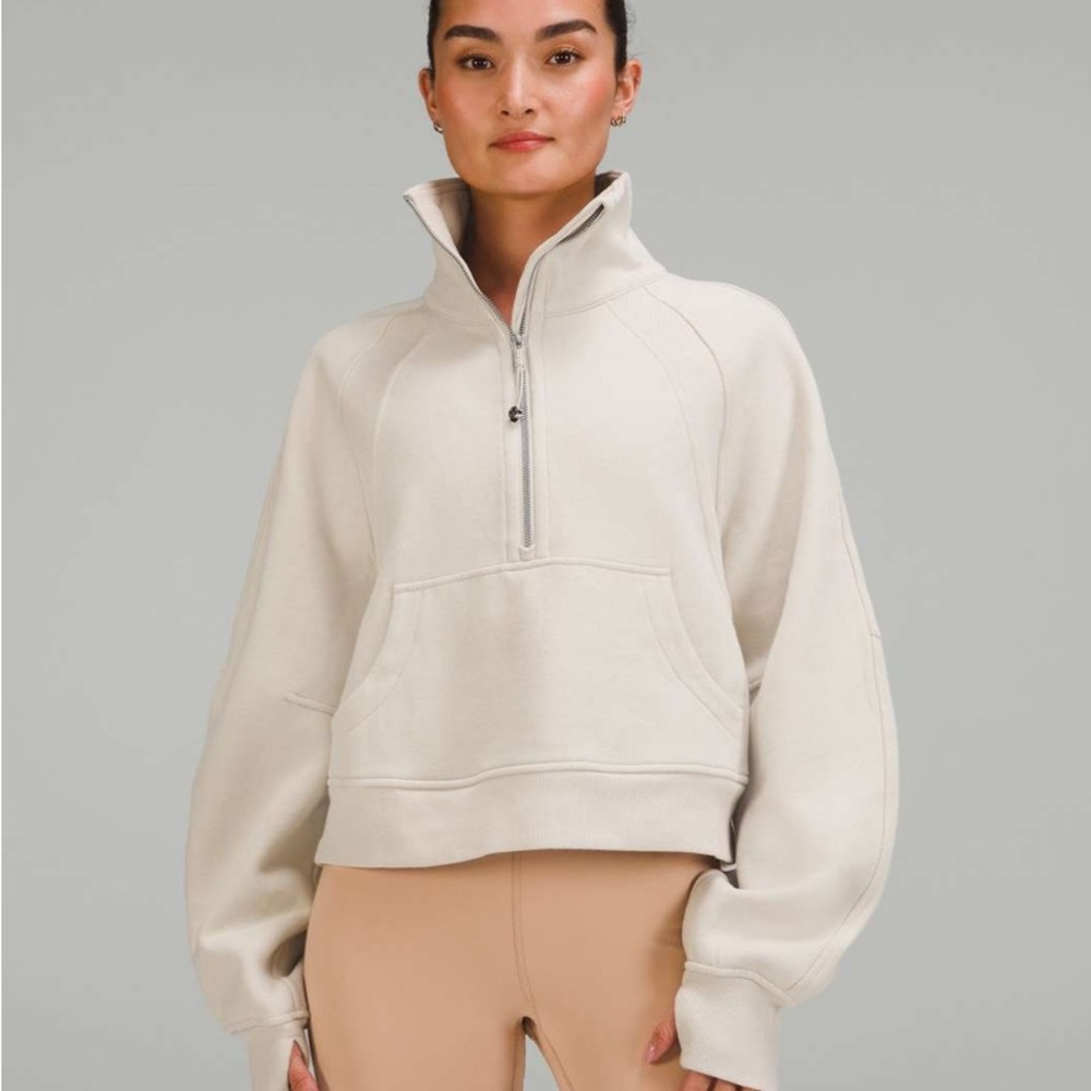 LULULEMON Scuba 1/2 Zip Funnel Neck